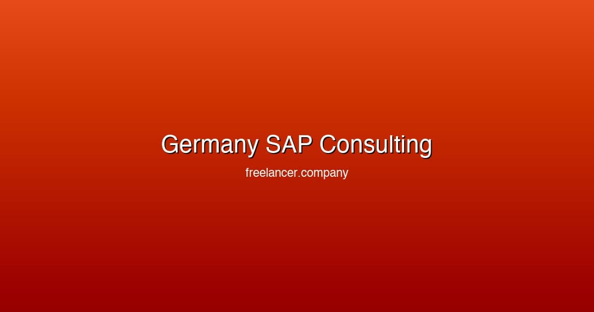 German enterprise district representing Europe's largest SAP and enterprise technology market