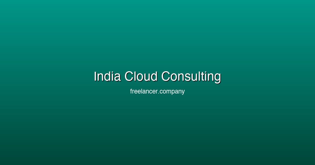 Cloud infrastructure visualization showing AWS and Azure services for enterprise transformation in India